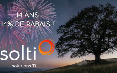 14 ans : 14% de rabais!